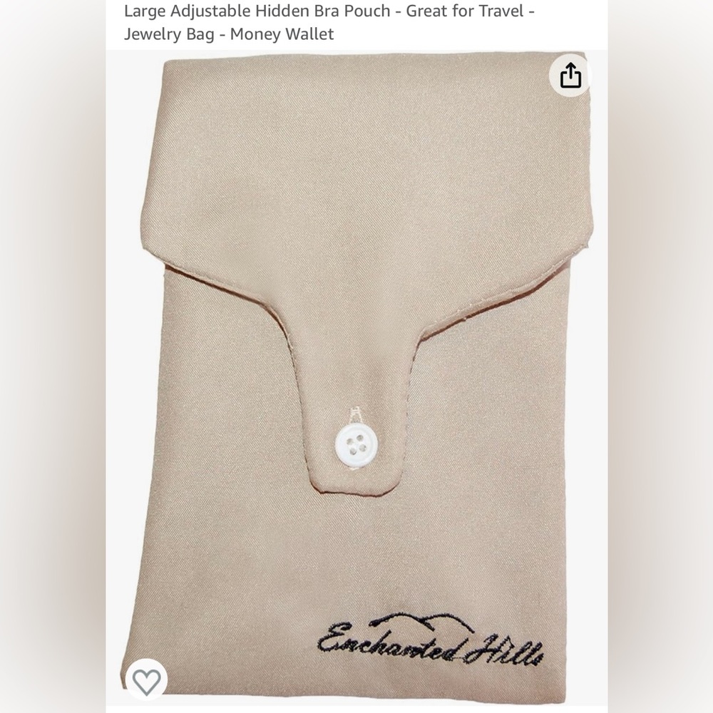 hidden wallet used for travel, brand new-never used